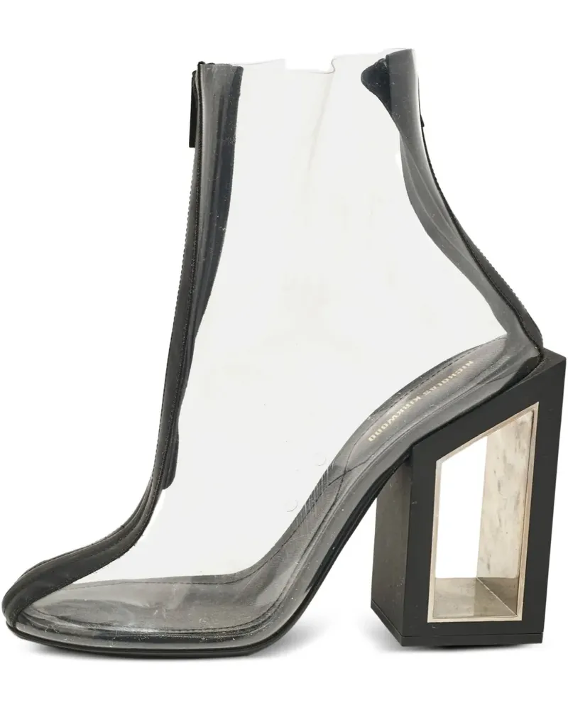 Nicholas Kirkwood Pre-owned Stiefeletten mit Blockabsatz 115mm - Schwarz Schwarz