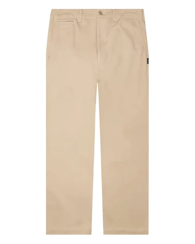 Neighborhood Twill-Chino mit geknöpftem Hosenschlitz - Nude Nude