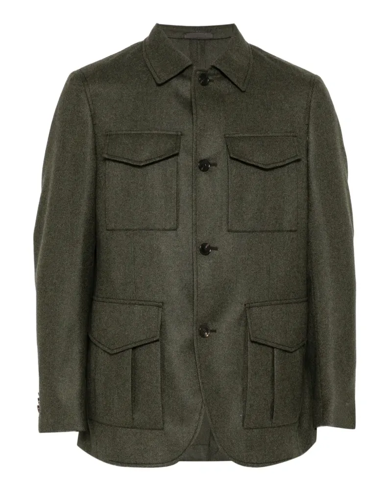 Caruso Jacke mit Klappentasche - Grün Grün