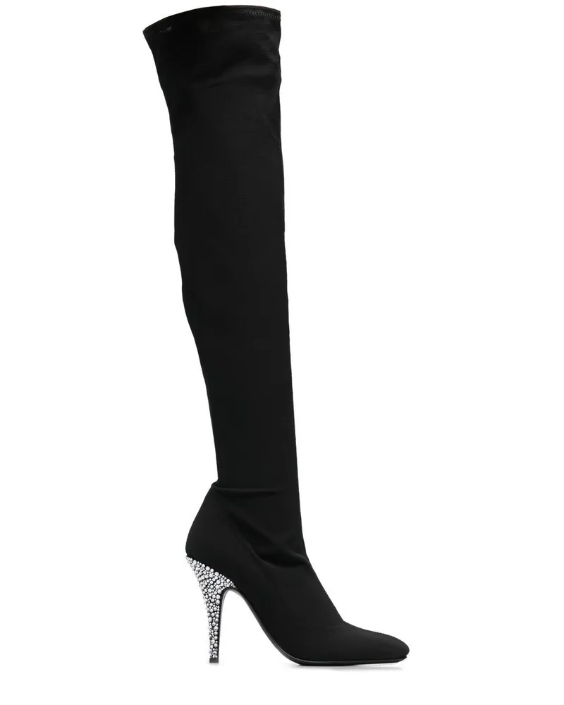 Giuseppe Zanotti Calixtee Cuissarde Stiefel 110mm - Schwarz Schwarz
