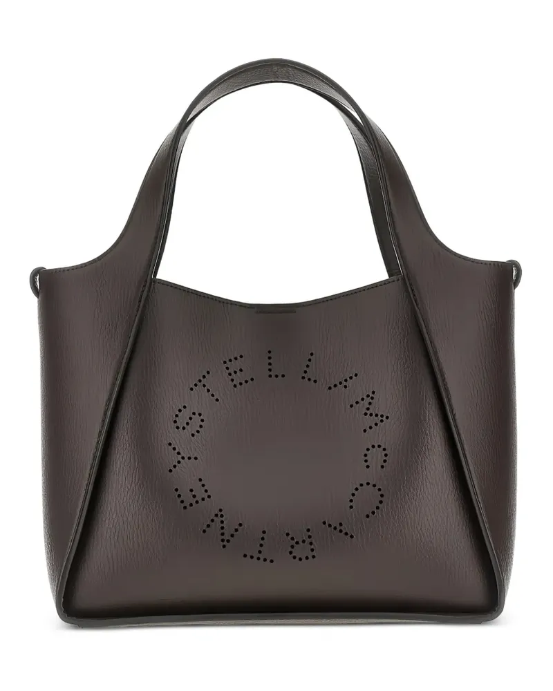Stella McCartney Logo crossbody tote bag - Braun Braun
