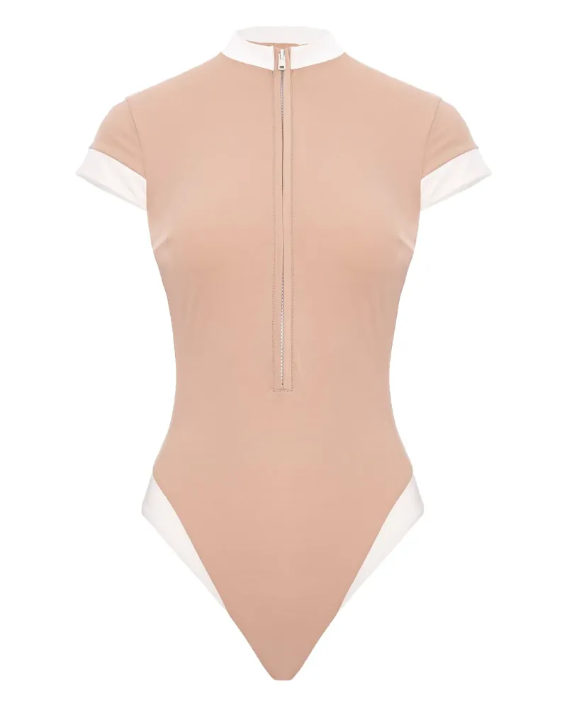 Noire Swimwear Elara Badeanzug - Nude Nude