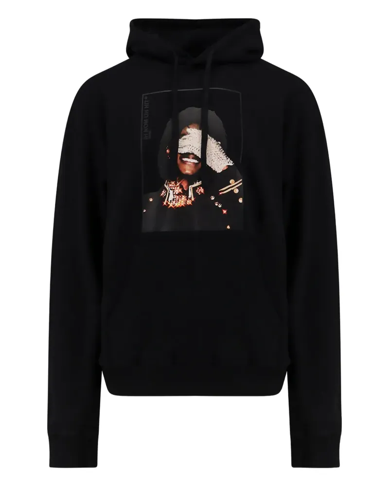 IH NOM UH NIT graphic-print hoodie - Schwarz Schwarz