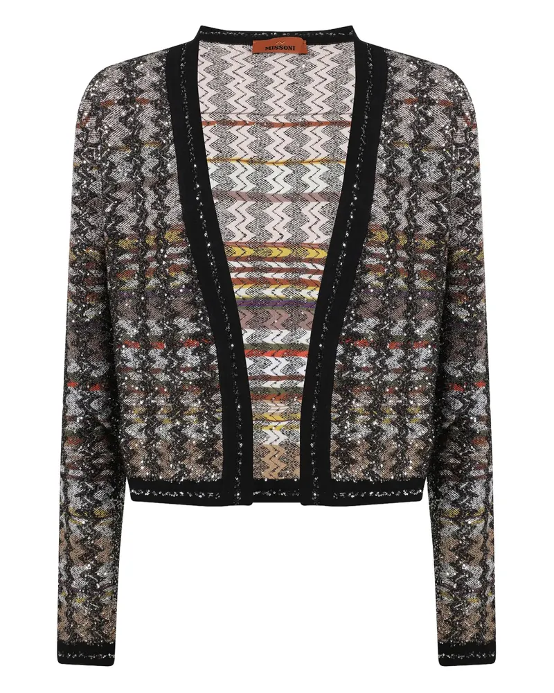 Missoni Cardigan mit Pailletten - Braun Braun