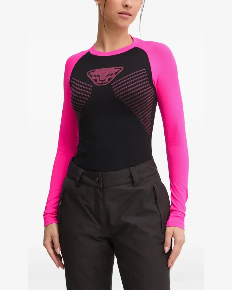 Dynafit Sweatshirt mit Raglanärmeln - Schwarz Schwarz