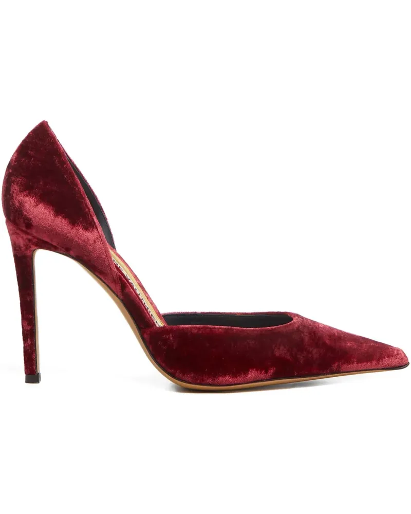 Alexandre Vauthier 105mm pointed toe stiletto pumps - Rot Rot