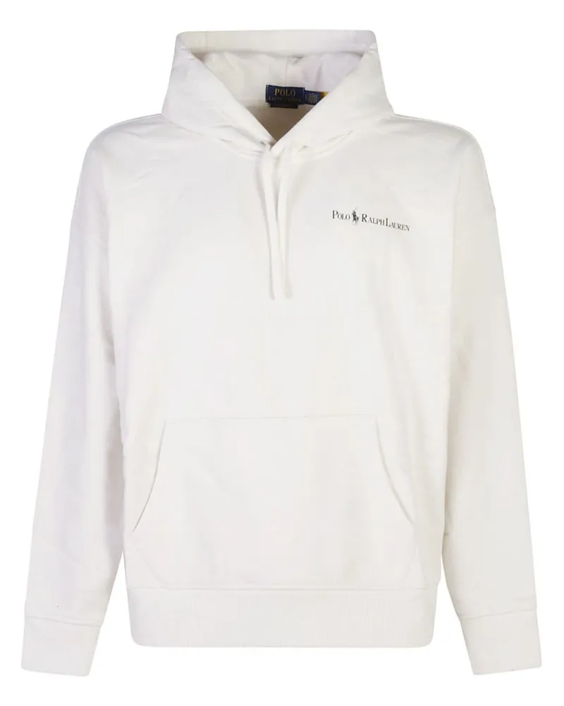 Ralph Lauren Hoodie mit Logo-Print - Weiß Weiß