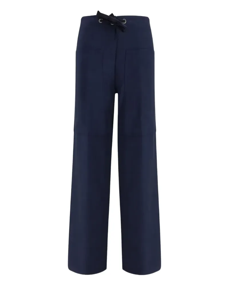 forte_forte Hose mit Kordelzug - Blau Blau