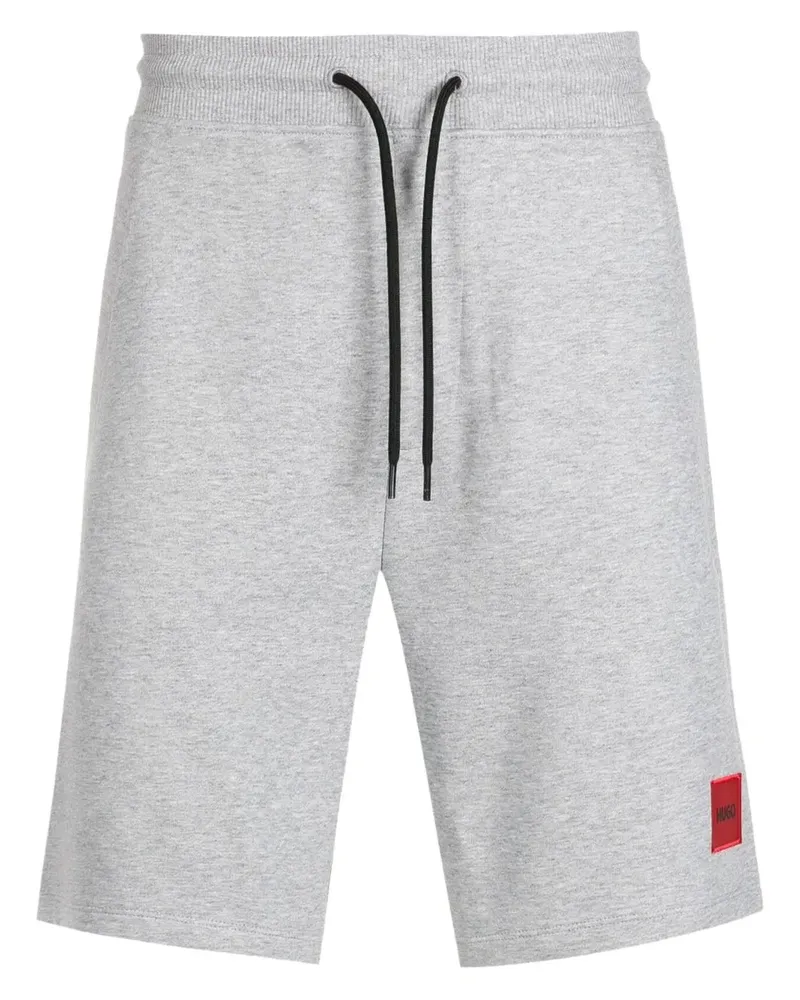 HUGO BOSS Shorts mit Kordelzug - Grau Grau