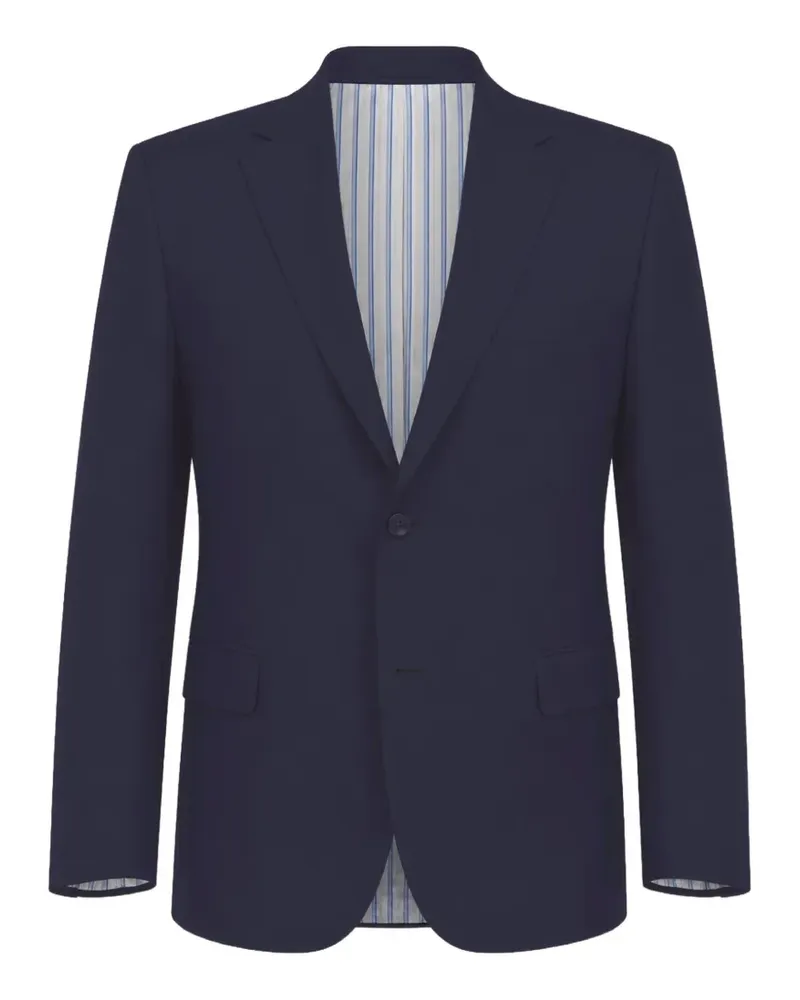 Brioni notched-lapel blazer - Blau Blau