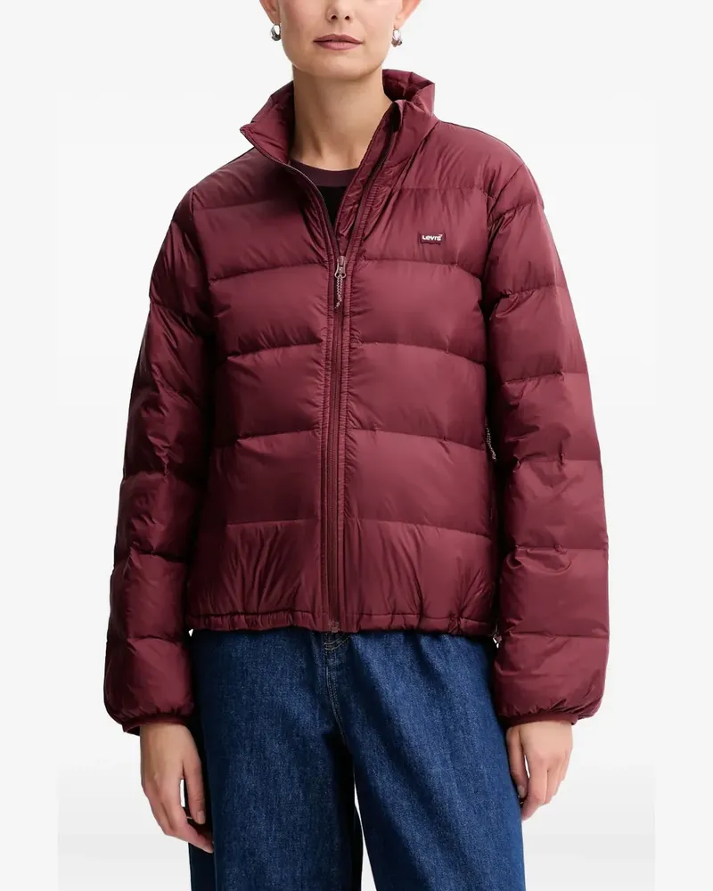 Levi's Willa Down Packable zip puffer jacket - Rot Rot