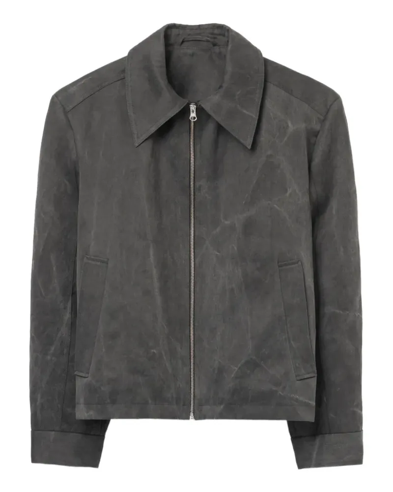 Séfr Tazio zip-up jacket - Grau Grau