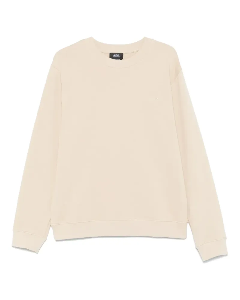 A.P.C. Klassisches Sweatshirt - Nude Nude