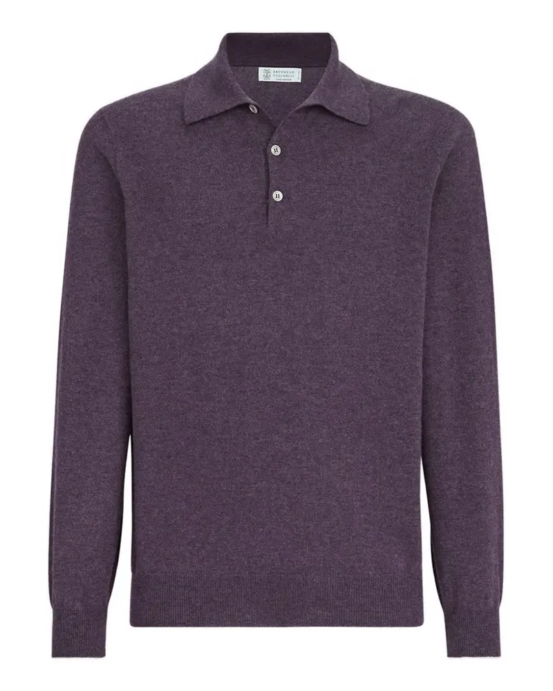Brunello Cucinelli Gestrickter Pullover - Violett Violett