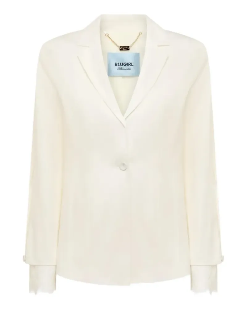 Blumarine button fastening blazer - Weiß Weiß