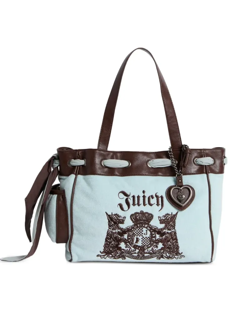Juicy Couture Daydreamer Tote Bag mit Logo - Blau Blau