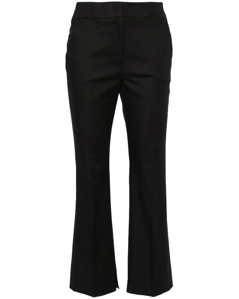 Peserico Halbhohe Hose - Schwarz Schwarz