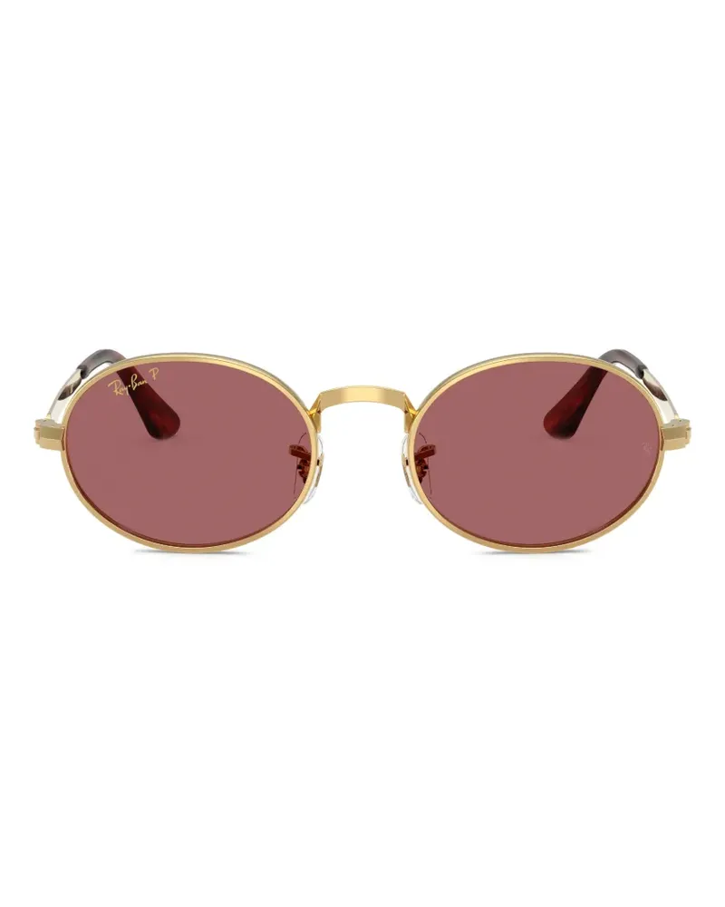 Ray Ban x A$AP Rocky ovale Sonnenbrille - Gold Gold