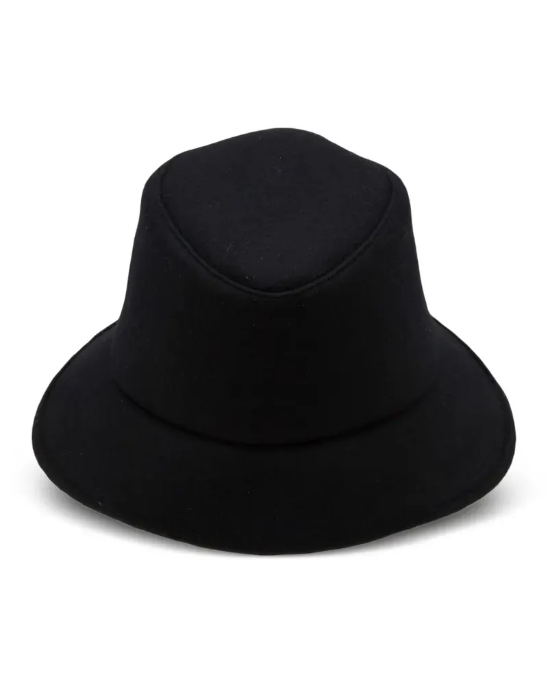 Junya Watanabe Runder Fischerhut - Schwarz Schwarz