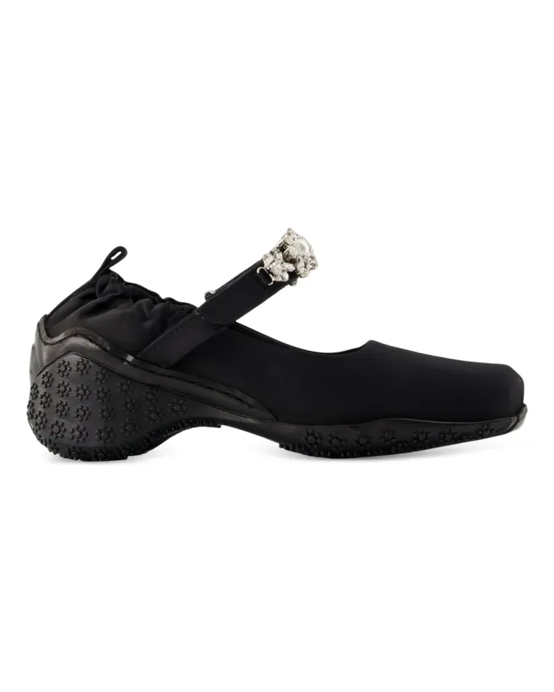 Simone Rocha Verzierte Runner Turbo Ballerinas - Schwarz Schwarz