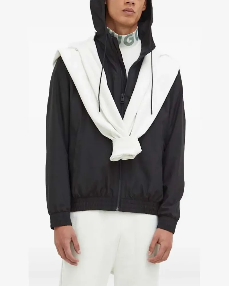 HUGO BOSS Hoodie mit Kordelzug - Grün Grün