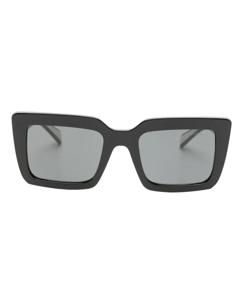 Prada rectangle-frame sunglasses - Schwarz Schwarz