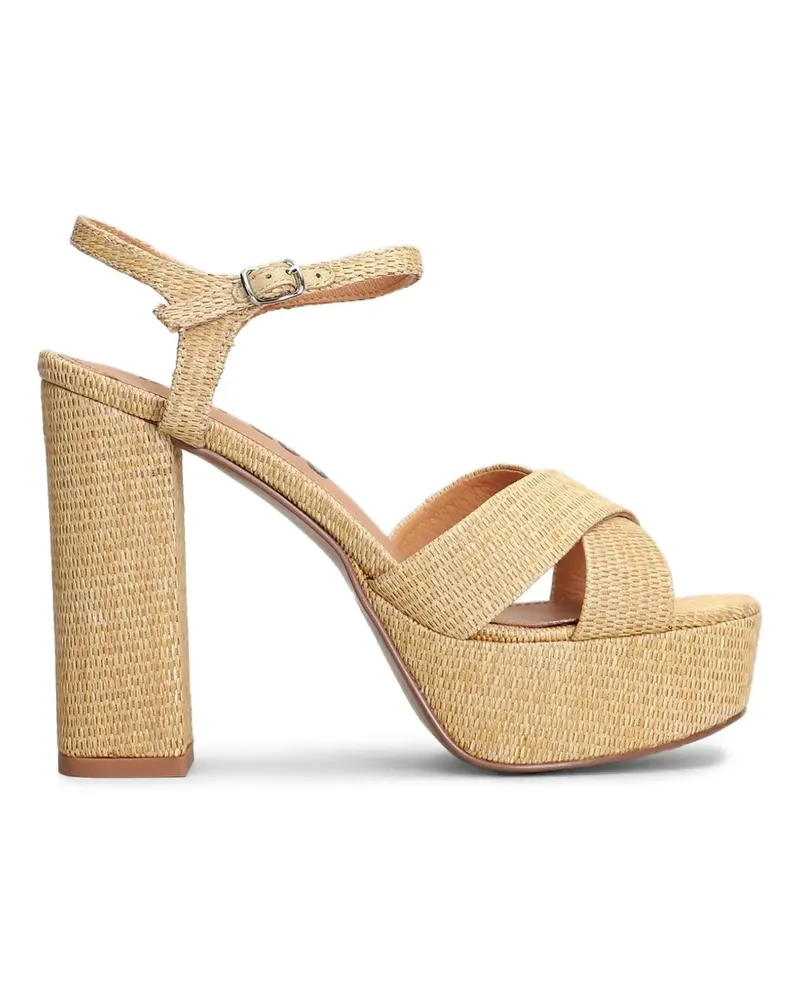 Bibi Lou Gewebte PRIMROSE Sandalen - Nude Nude