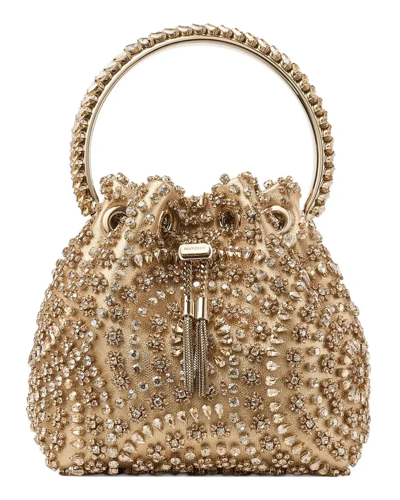 Jimmy Choo Bon Bon Schultertasche - Gold Gold