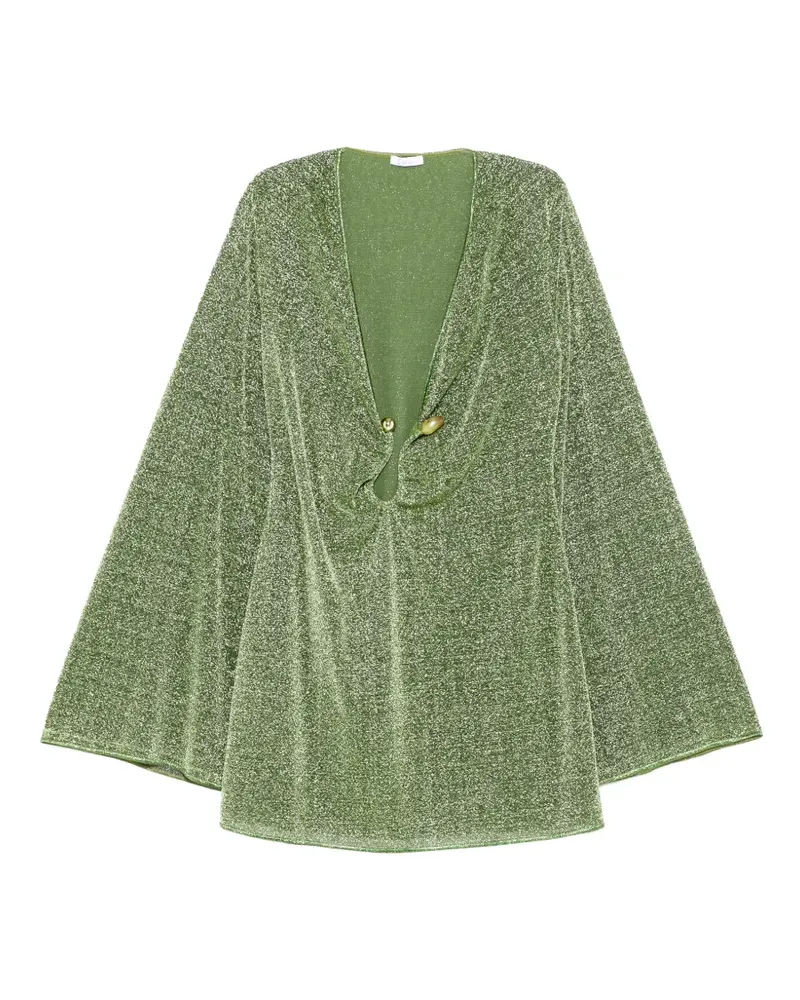 Oséree stone-embellishment mini dress - Grün Grün