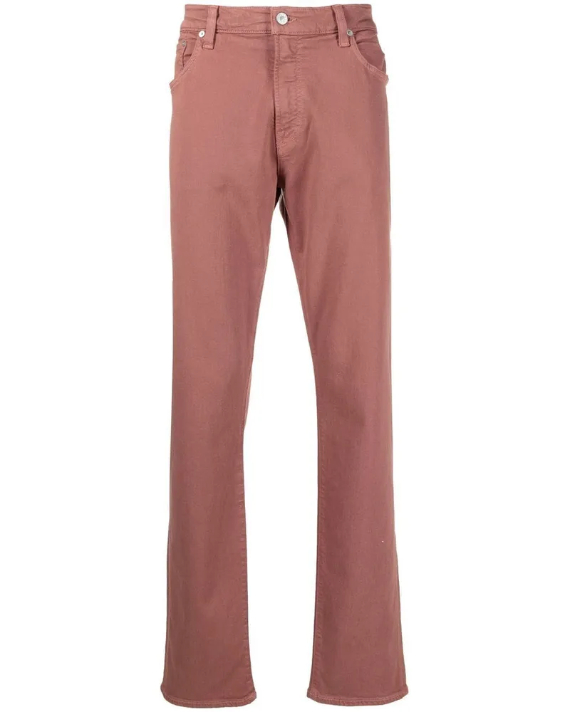 Citizens of humanity Gerade Hose im Five-Pocket-Design - Braun Braun