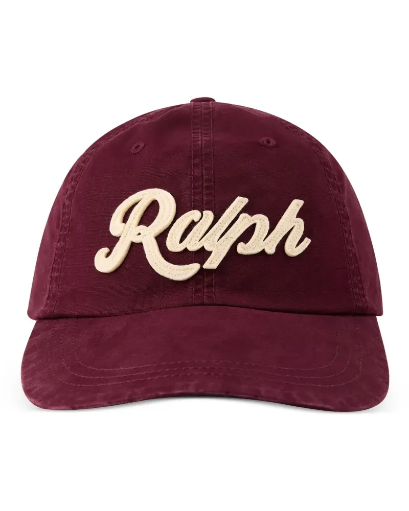 Ralph Lauren Baseballkappe mit Stickerei - Rot Rot