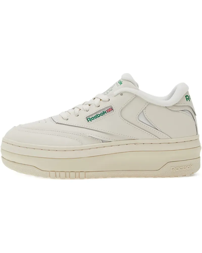 Reebok Club C Extra Plateau-Sneakers - Weiß Weiß