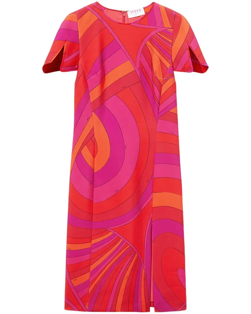 Emilio Pucci Minikleid mit Iride-Print - Rosa Rosa