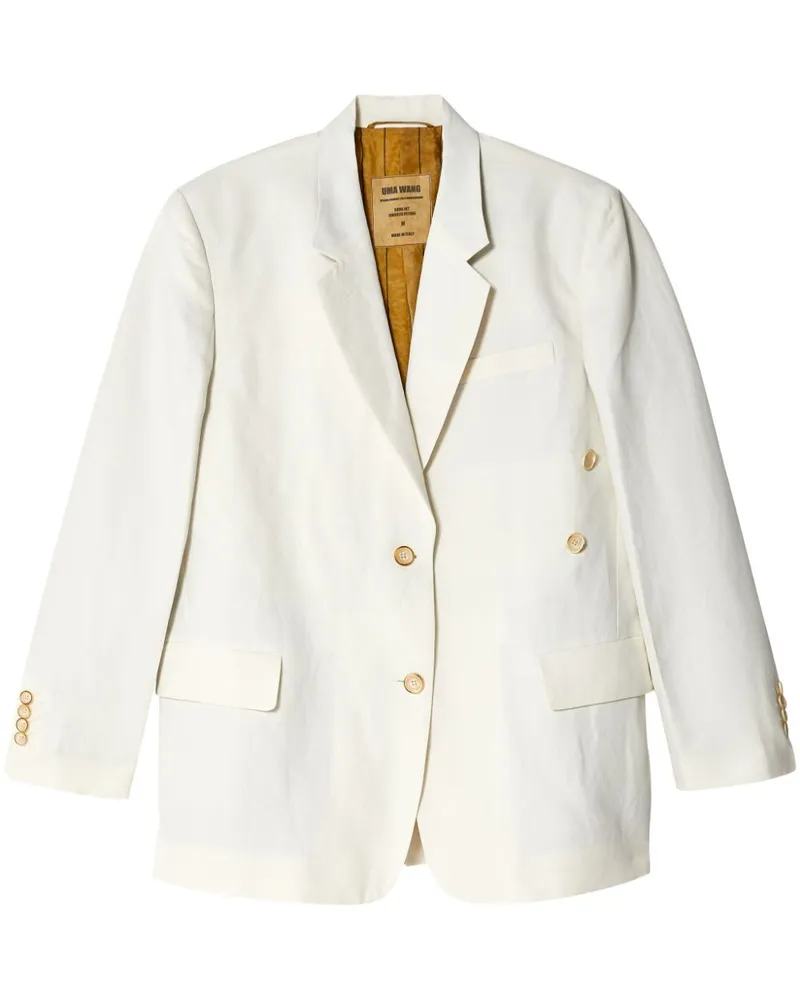 Uma Wang Einreihiger Kava Blazer - Nude Nude