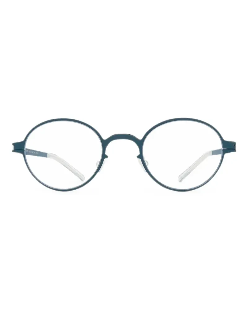 Mykita Runde Portia Brille - Blau Blau