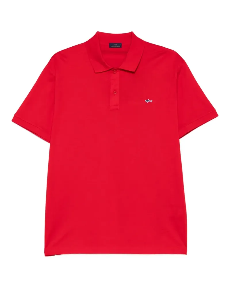 Paul & Shark embroidered polo shirt - Rot Rot