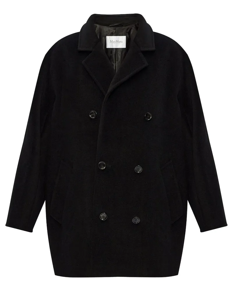 Max Mara Rebus Cabanjacke - Schwarz Schwarz