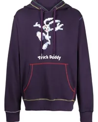 Mostly Heard Rarely Seen Hoodie mit Trick Daddy-Print Violett