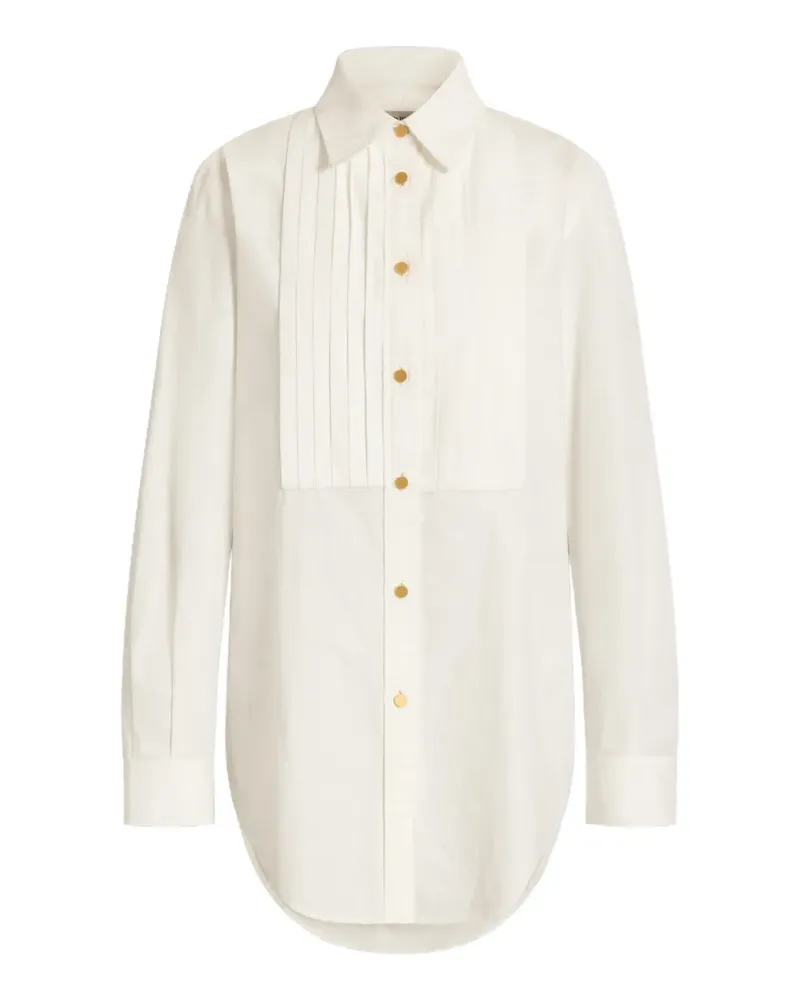 Alberta Ferretti Klassisches Hemd - Weiß Weiß