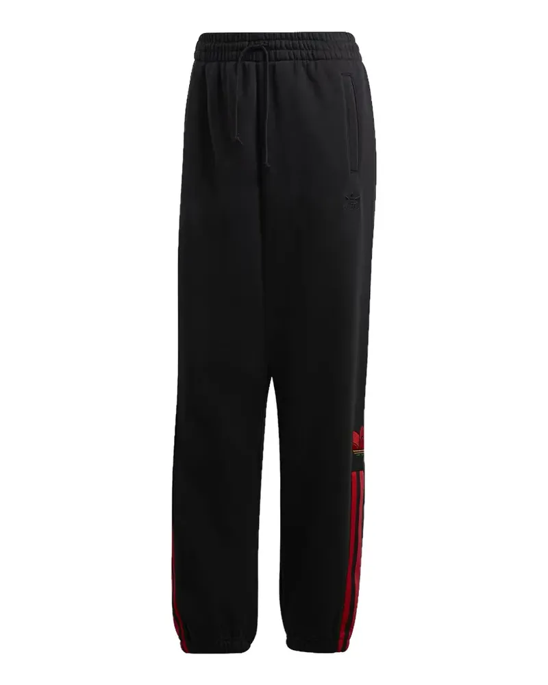 adidas Jogginghose mit Bündchen - Schwarz Schwarz
