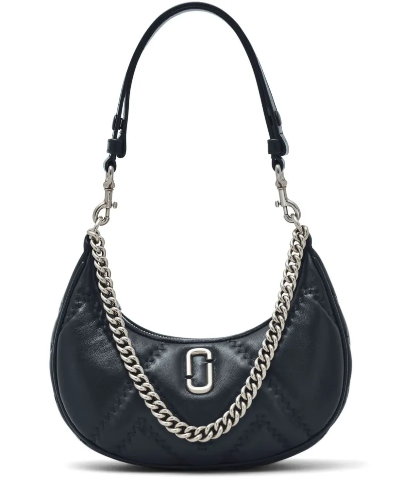 Marc Jacobs Gesteppte The Curve Schultertasche - Schwarz Schwarz