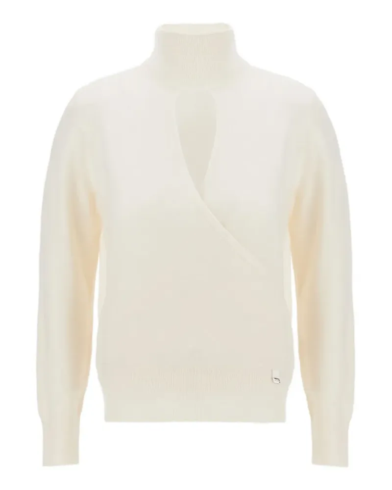 Herno Resort wrap-effect sweater - Nude Nude