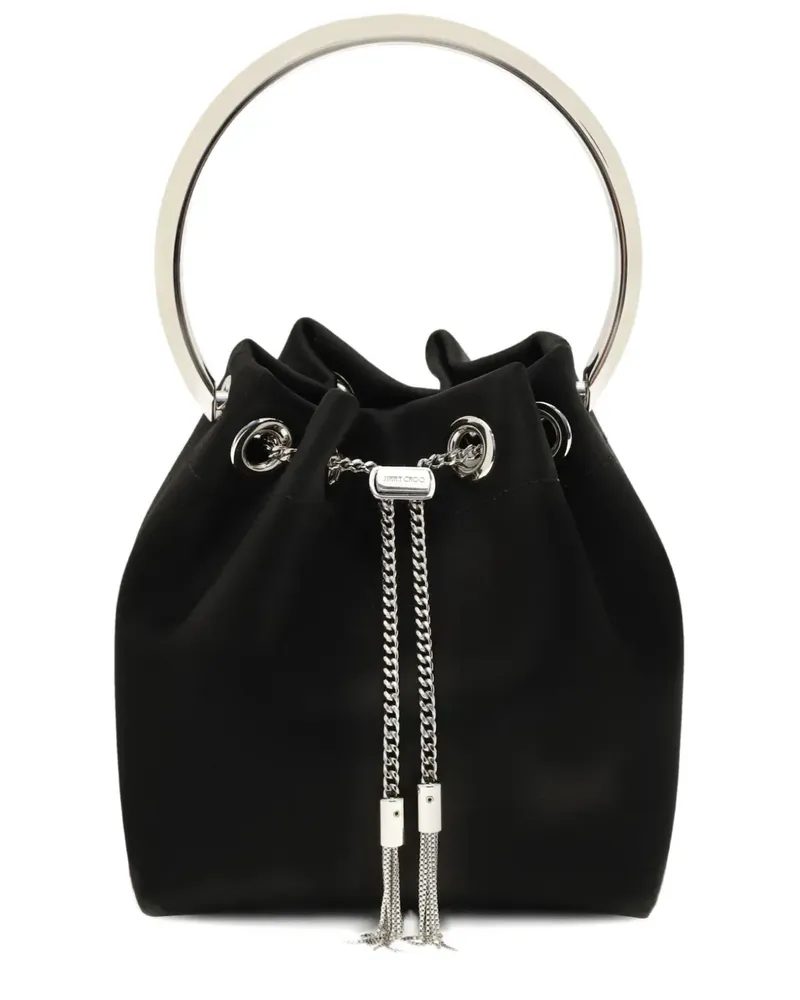 Jimmy Choo Bon Bon top-handle bucket bag - Schwarz Schwarz