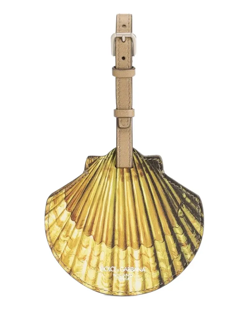 Dolce & Gabbana Shells Schlüsselanhänger - Gold Gold