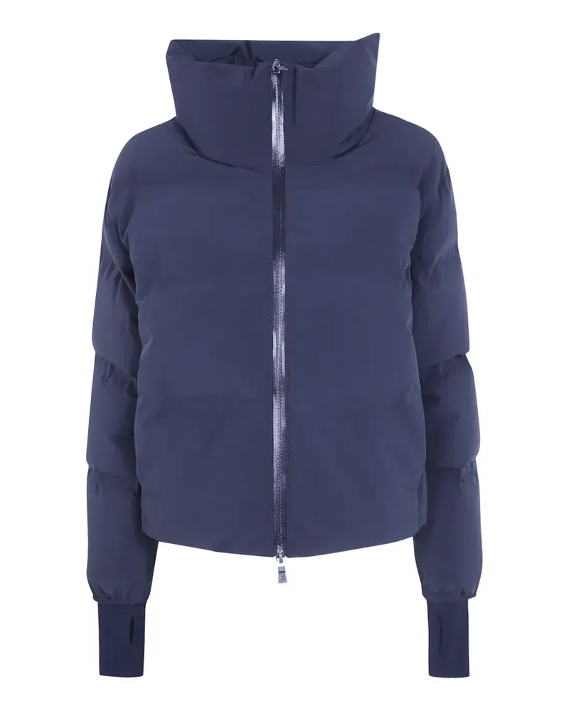 Herno quilted high-neck jacket - Blau Blau