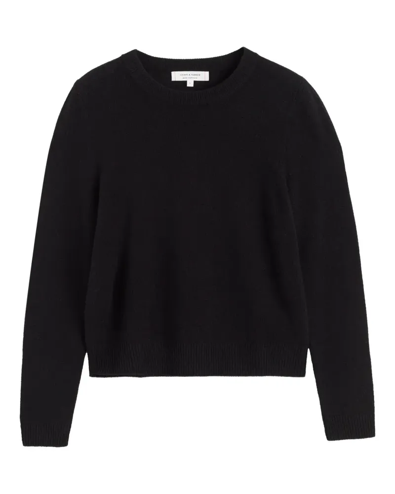 Chinti & Parker Klassischer Kaschmirpullover - Schwarz Schwarz
