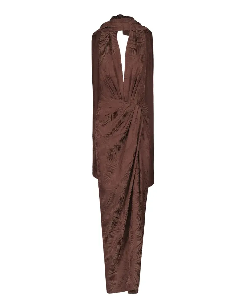 Johanna Ortiz Wildly Beautiful maxi dress - Braun Braun