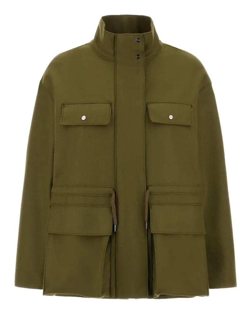 Herno Jacke mit Klappentasche - Grün Grün