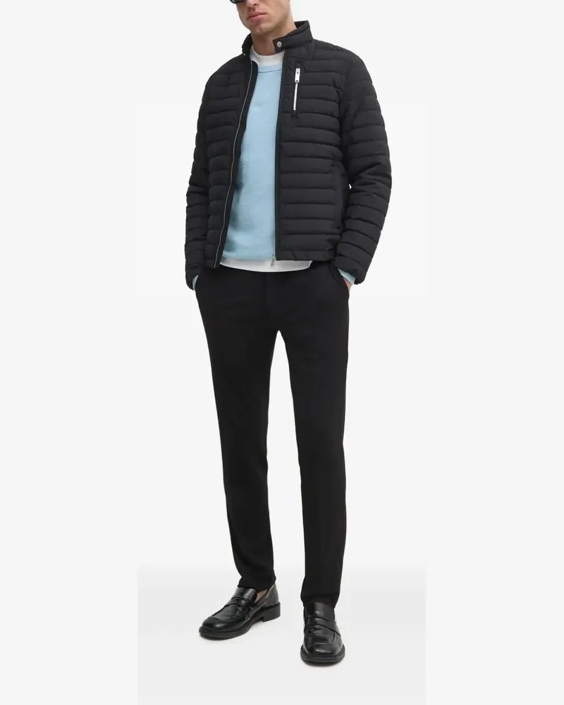 Sisley Gesteppte Jacke - Schwarz Schwarz