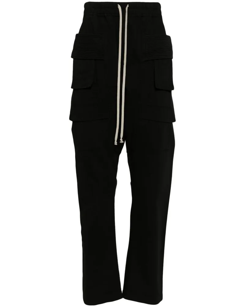 DRKSHDW by Rick Owens Jumbo Bela drop-crotch trousers - Schwarz Schwarz